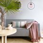 Multicolor Pastel Boucle Cushion, thumbnail 1 of 7