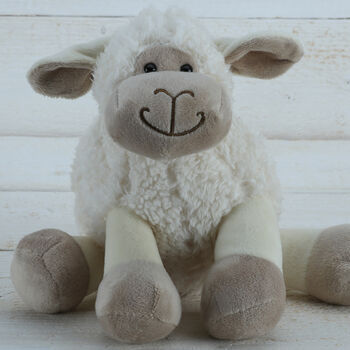 Sheep Mummy, Baby Lamb Soft Plush Toy Set, 4 of 8