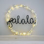 Fa La La Wreath Light, thumbnail 9 of 10