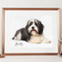 Personalised Watercolour Pet Portrait, thumbnail 8 of 8