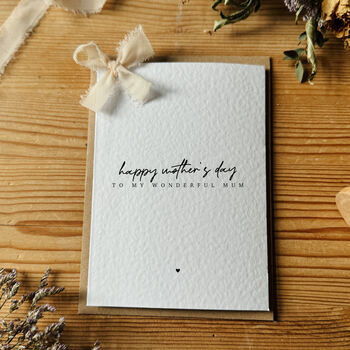 Happy Mother's Day Coloured Bow Card, 3 of 3