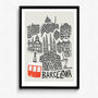 Barcelona City Print, thumbnail 7 of 7