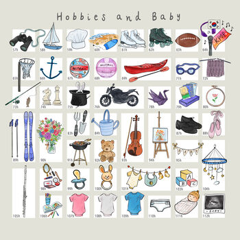 Personalised Engagement Card Choose Their Favourite Things, 7 of 10