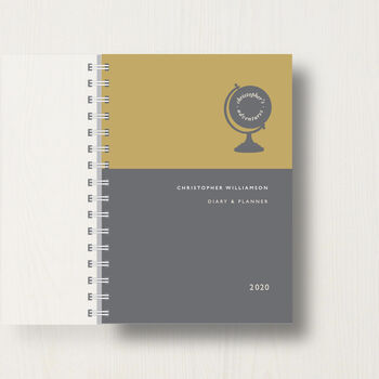 Personalised 2024 Diary For Travel Lovers, 7 of 8