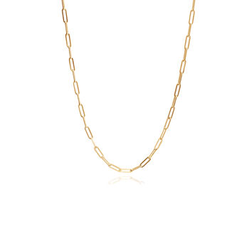 Sterling Silver Or 18ct Gold Plated Paperclip Chain, 4 of 7