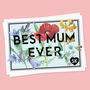 Best Mum Ever Floral Mother's Day Gift And Card Set, thumbnail 2 of 3