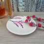 Personalised Pink Cherry Blossom Trinket Dish, thumbnail 1 of 4