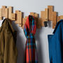 Personalised Oak Blocks Coat Rack, thumbnail 3 of 8