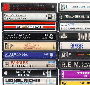 40th Birthday Print Music From The Year You Were Born, 7 of 9