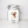Personalised Labrador Retriever Kilner Style Treat Jar, thumbnail 2 of 2