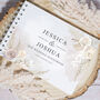 Blush Flowers A5 Or A4 Wedding Guest Book, thumbnail 1 of 3