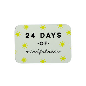 24 Days Of Mindfulness Advent Tin, 3 of 8