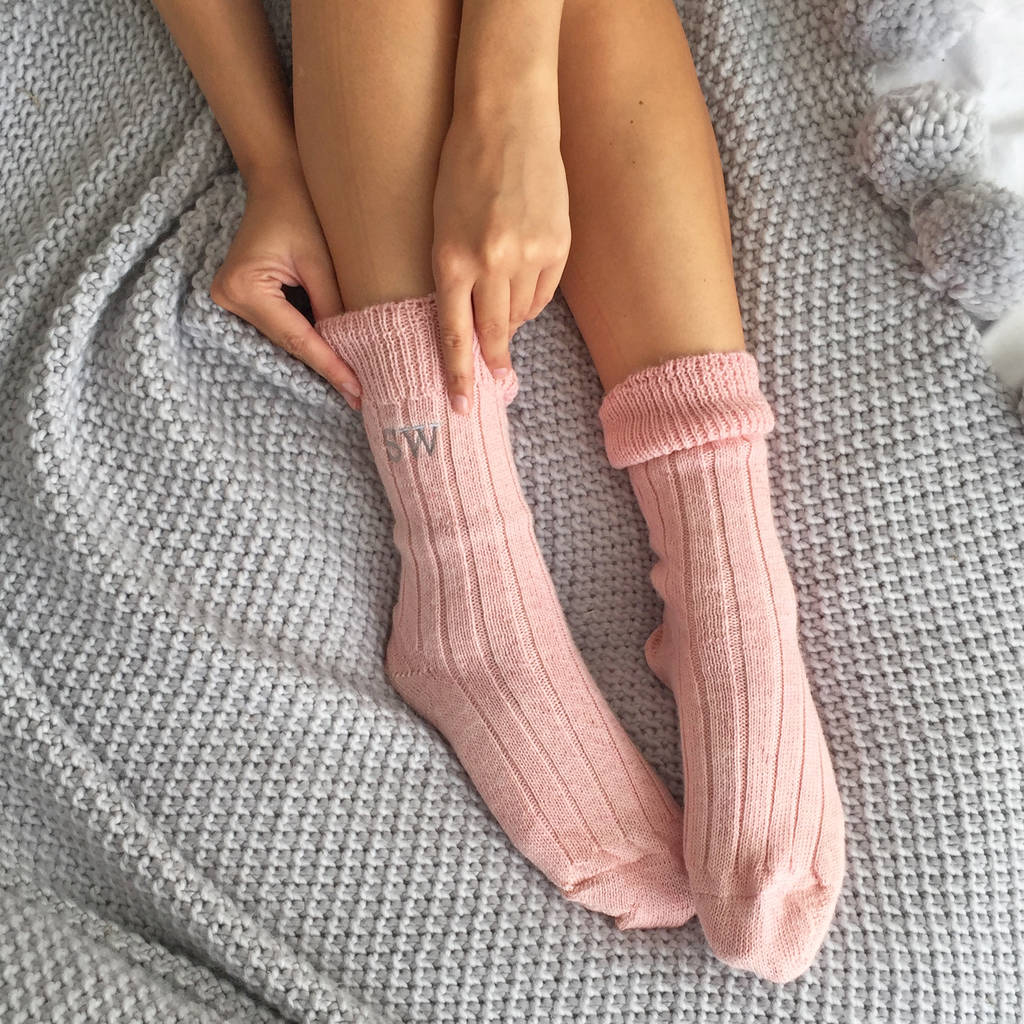 Personalised Women's Alpaca Socks By Solesmith