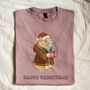 Personalised 'Cappy Christmas' Capybara T Shirt, thumbnail 1 of 5