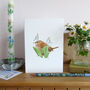 Wren And Snowdrops Greetings Card, thumbnail 1 of 6