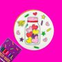 'Jar Of Hearts' Colour Me Biscuit Set, thumbnail 2 of 3