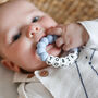 Personalised Block Colour Teething Rattle, thumbnail 8 of 8