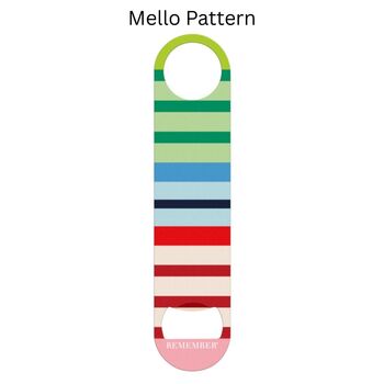 Colourful Stainless Steel Lacquered Bottle Opener, 8 of 9