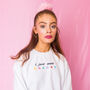 I Just Want Snacks Embroidered Sweatshirt, thumbnail 6 of 11