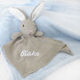 Personalised Knitted Bunny Comforter, thumbnail 3 of 9