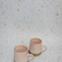 Pink Glazed Speckled Ceramic Mug With Stoneware Base, thumbnail 5 of 6