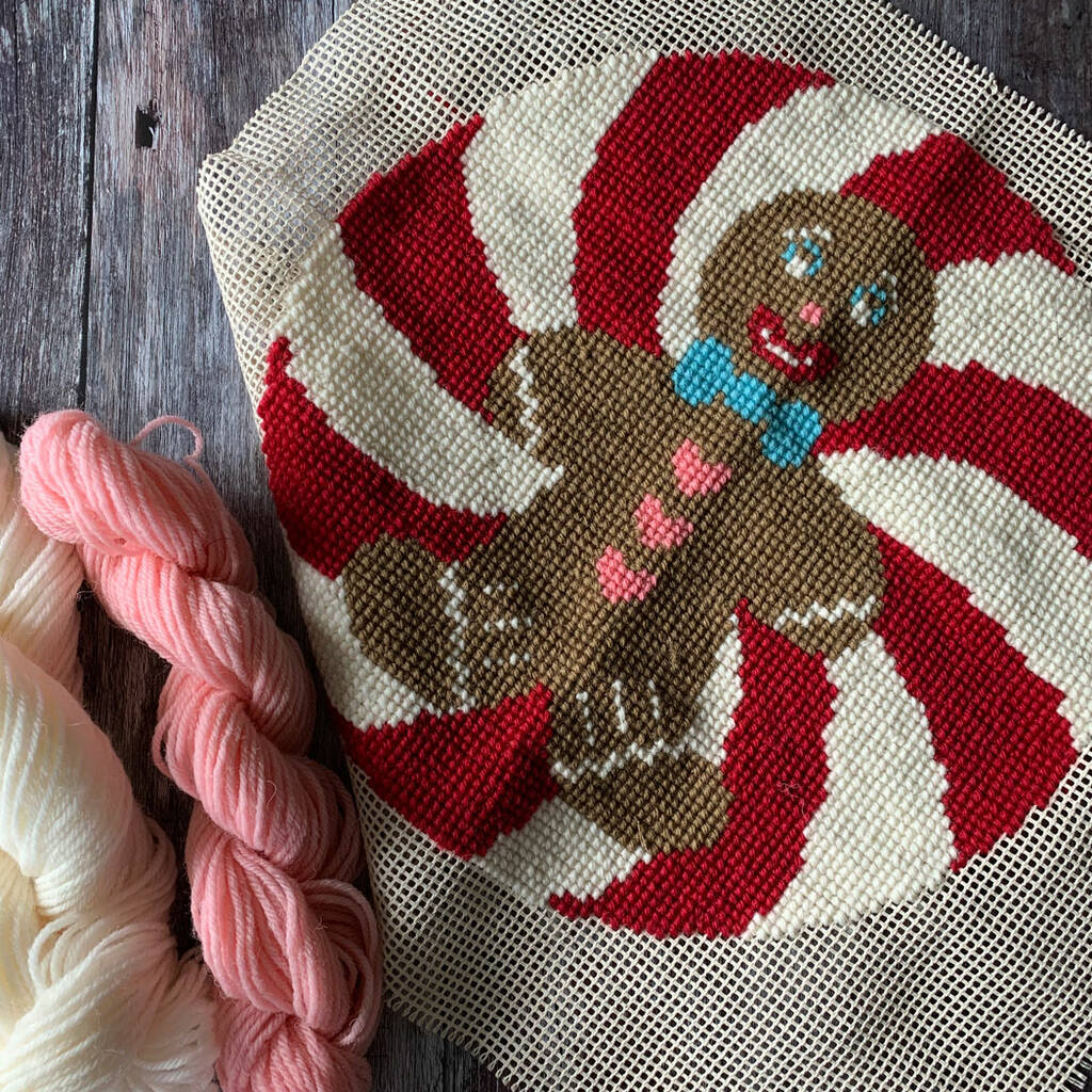 Tuck Treat Cross Stitch Wool Craft Kit By Crafteratti