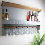 Personalised Wine/Cocktail Rack Home Bar, thumbnail 3 of 5