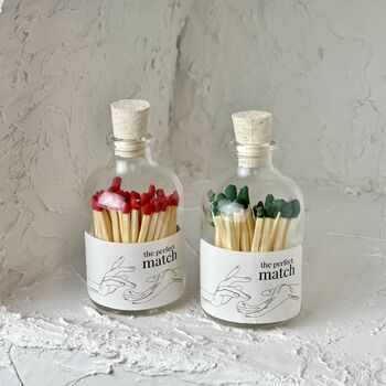 Wedding Favour Fancy Matches In A Bottle, 6 of 6