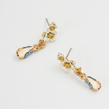 Fable England X Peter Rabbit Floral Drop Earrings, 7 of 8