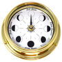 Handmade Classic Brass Moon Phase Clock, thumbnail 2 of 7