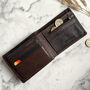 Rfid Secure Men's Brown Leather Wallet, thumbnail 2 of 4