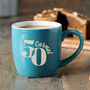 50th Birthday Personalised Mug, thumbnail 2 of 4