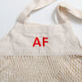 Personalised Embroidered Net Tote Bag, thumbnail 7 of 10