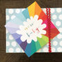 Colourful New Baby Card, thumbnail 1 of 5