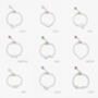 Silver Constellation Ring Zodiac Jewellery Birthstone, thumbnail 2 of 12