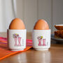 Personalised Grandma And Me Ceramic Egg Cups, thumbnail 1 of 3
