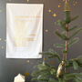 Twinkle Star Christmas Door/Wall Stickers, thumbnail 4 of 6