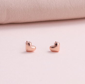 Valentine's Day Heart Earrings 'You're Loved', 3 of 8