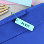 Two Tone Personalised Name Bag Tag, thumbnail 9 of 11