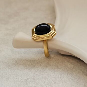 Black Agate Ring, 5 of 9