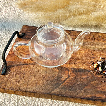 Glass Infusion Teapot For Loose Leaf Tea, 7 of 10