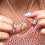 18ct Gold Plated And Silver Personalised Acorn Necklace, thumbnail 1 of 4