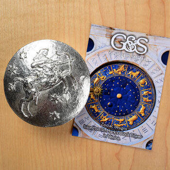Personalised Sagittarius Zodiac Horoscope Trinket Box, 3 of 10