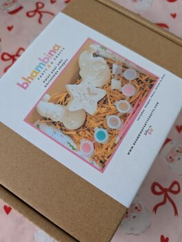 Paint Your Own Christmas Plaster Shapes Gift Box No.Two, 4 of 4