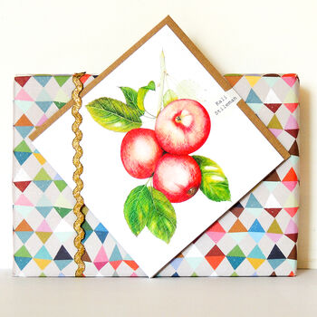 Apples Greetings Card, 4 of 5