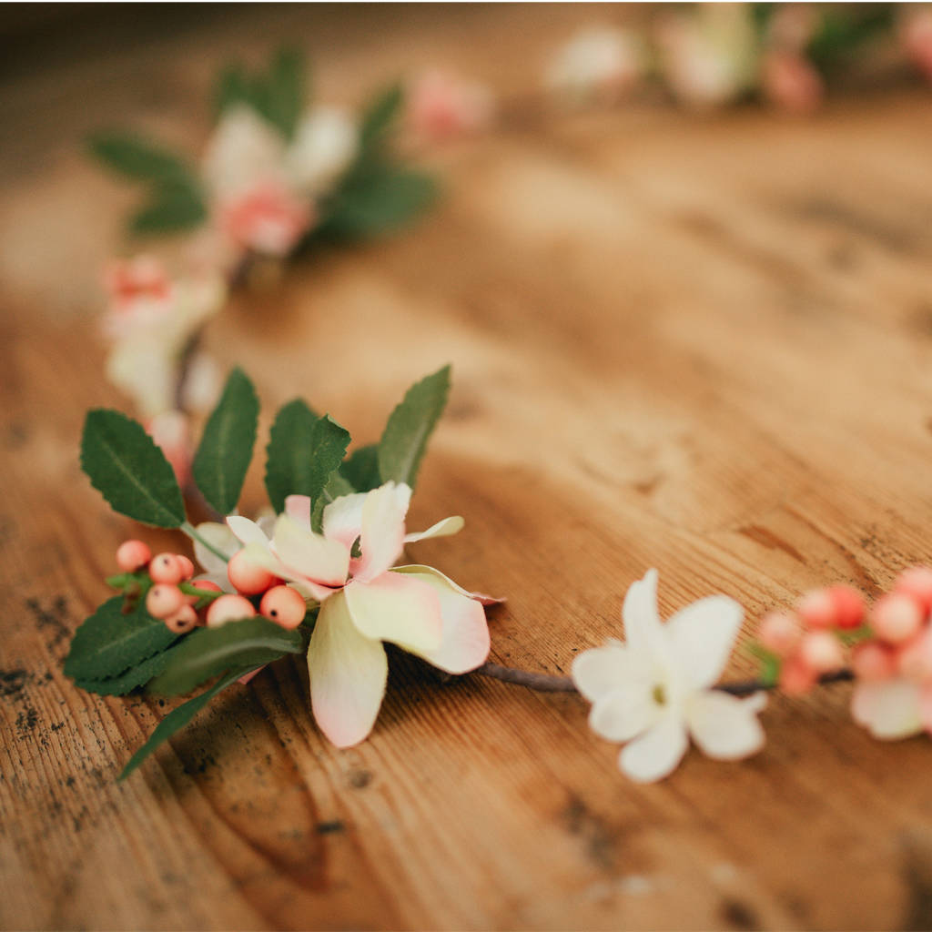 arabella flower hair vine by gypsy rose vintage