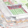 West Ham United Upton Park Stadium Art Print, thumbnail 2 of 3