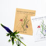 10 Geometric Wildflower Seed Packet Favours, thumbnail 5 of 7