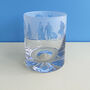 Golfer's Etched Glass Tumbler, thumbnail 5 of 6