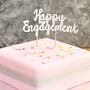 Happy Engagement Handmade Cake Centrepiece, thumbnail 2 of 3